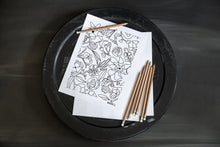 Load image into Gallery viewer, FLORAL COLORING PRINTS