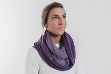 Load image into Gallery viewer, TWO-TONE INFINITY SCARF