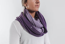 Load image into Gallery viewer, TWO-TONE INFINITY SCARF