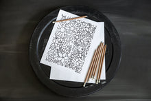 Load image into Gallery viewer, FLORAL COLORING PRINTS
